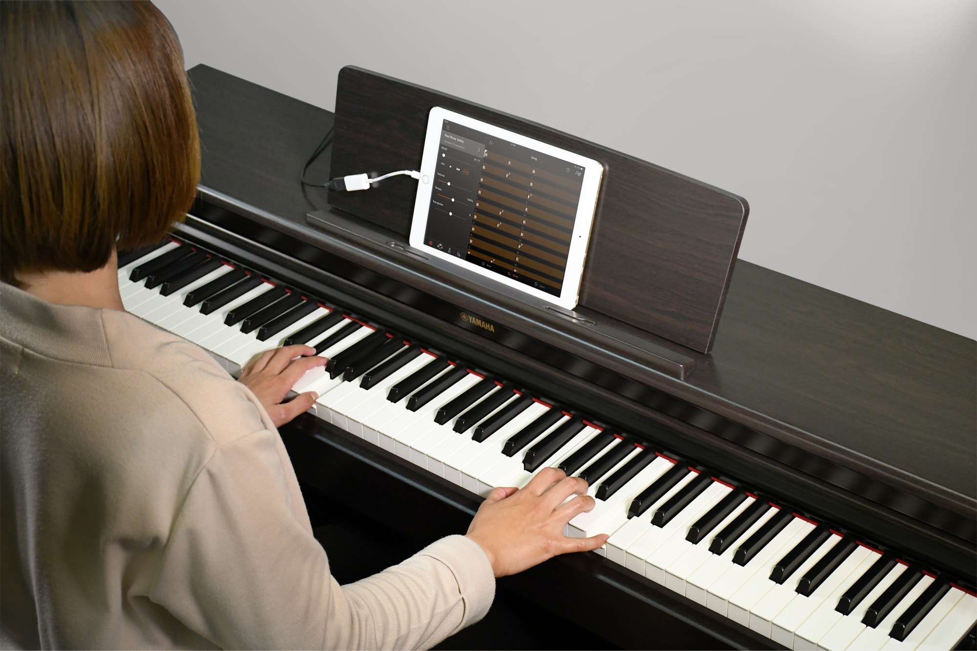 Yamaha Ydp-164 Arius - White - Digital piano with stand - Variation 3