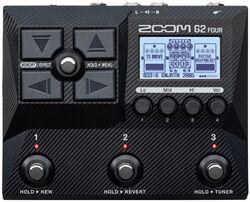 Guitar amp modeling simulation Zoom G2 Four Guitar Multi-Effects
