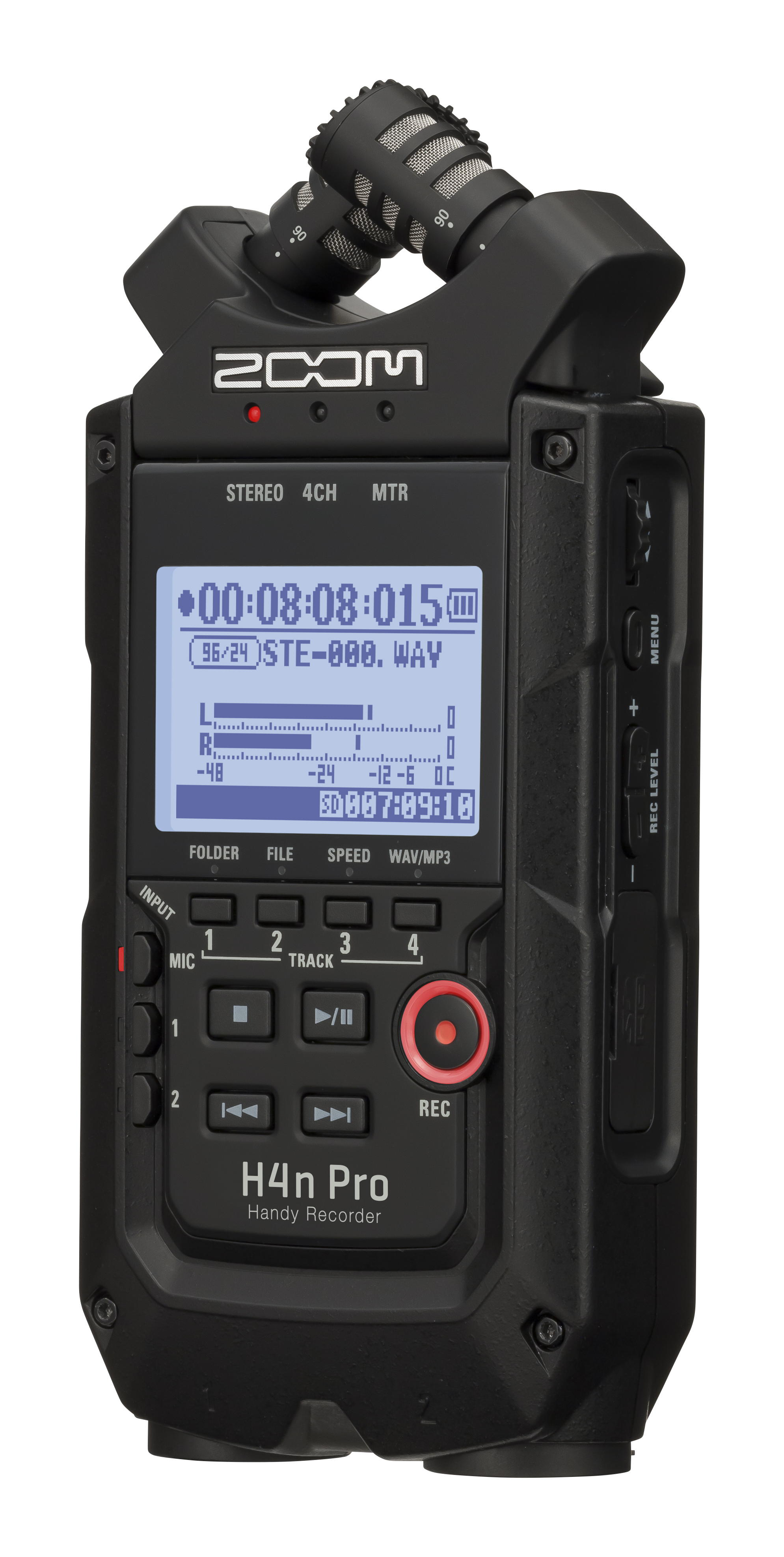 Zoom H4n Pro Black - Portable recorder - Variation 1