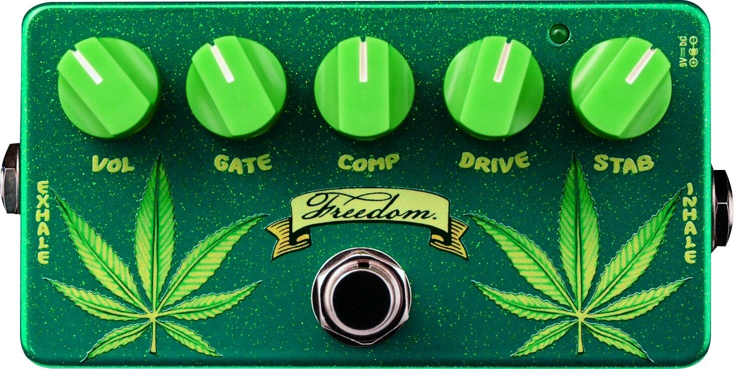 Zvex Fuzz Factory Cannabis Commemorative - Overdrive, distortion & fuzz effect pedal - Main picture