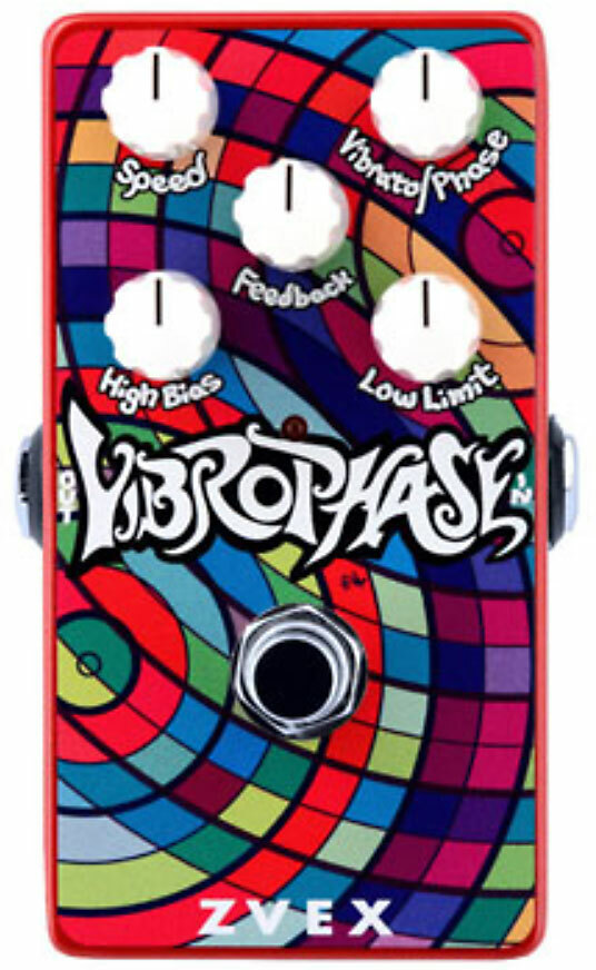 Zvex Vibrophase Phaser - Modulation, chorus, flanger, phaser & tremolo effect pedal - Main picture